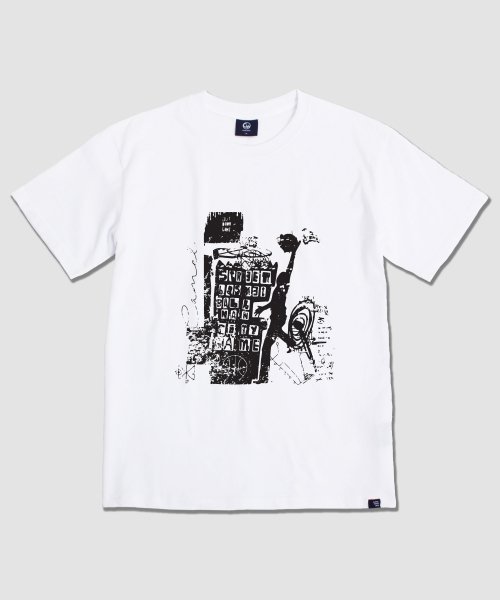 카멜워크(camelwork) 바스켓볼 플레이어 반팔티셔츠(화이트)