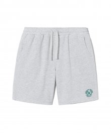 COMFY SWEAT SHORTS (OATMEAL GREY) [LRRMCPH309M]