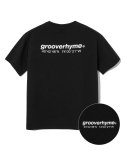 그루브라임(GROOVE RHYME) (W) NYC LOCATION T-SHIRTS (BLACK) [LRARCTA402M]