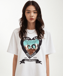 HEART T-SHIRT WHITE