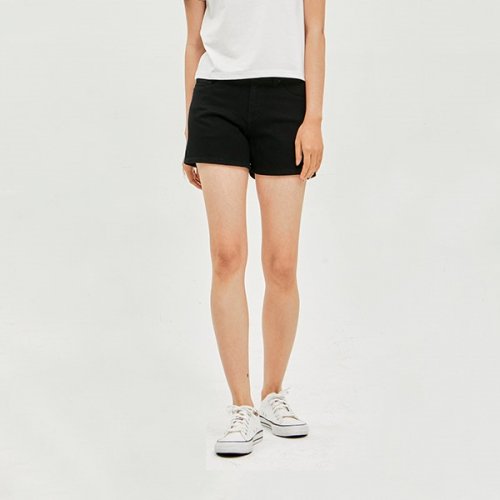 JAMBANGEE - Women's) Coolmax Black Normal Wash 3/4_AM2DL3352-BV