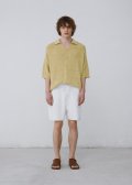 Cotton boucle crochet shirts_Citrus