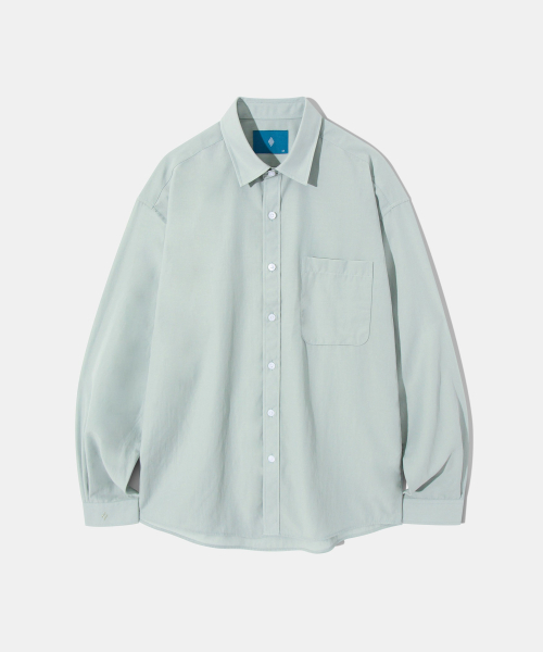 [ COOL POLY] S92 Poly Shirt Frosty Green