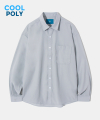 S92 Poly Shirt Ash Gray