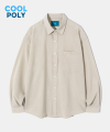 S92 Poly Shirt Beige