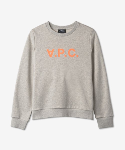 아페쎄(A.P.C.) 여성 VPC 비콜로르 맨투맨 - 신:오렌지 / COFAXF27804TAV - 208,000 | 무신사 스토어