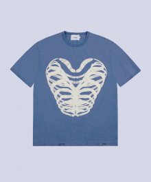 XTT039 보운 워싱 반팔 티셔츠 (BLUE)