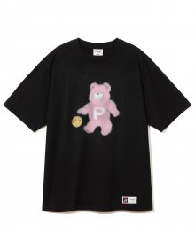 WATER COLOR BEAR SS BLACK