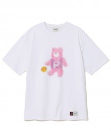 WATER COLOR BEAR SS WHITE