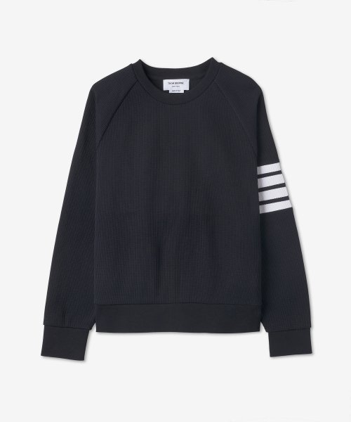 アプレッセ ラグランスリーブスウェット フェードネイビー size② アプレッセ ラグランスリーブスウェット フェードネイビー size②