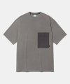 Contrast Pocket Short Sleeve T-Shirt T49 Boston Khaki