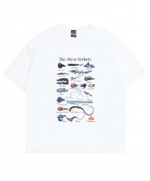 GT023 어비스 씨커즈 티셔츠 (WHITE)