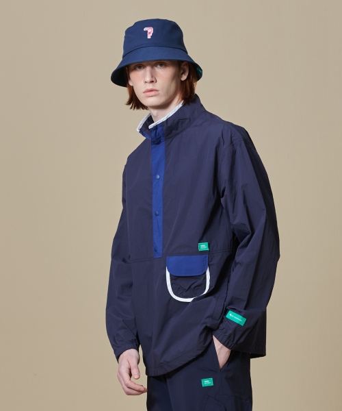 Анорак с высоким горлом Navy
