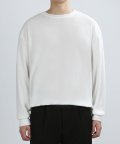 TERRY COMFORT SWEAT KNIT (WHITE)