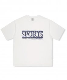 Y.E.S Sports Tee White