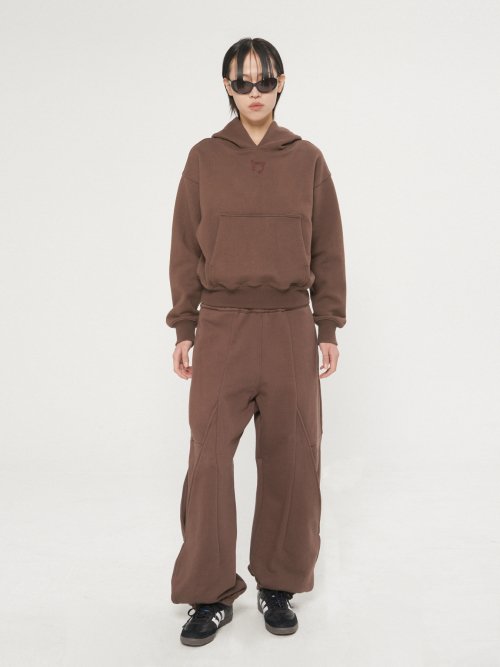 Тяжелые спортивные штаны, Brown