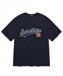 SP 팀 로고 티셔츠-네이비