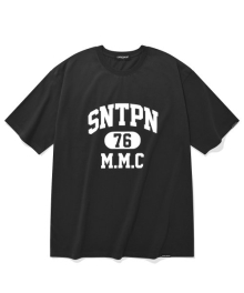 SP SNTPN 로고 티셔츠-블랙 화이트