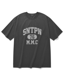 SP SNTPN 로고 티셔츠-차콜 그레이