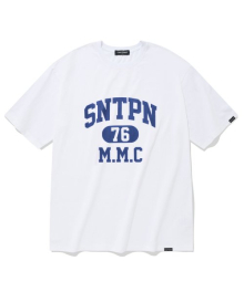SP SNTPN 로고 티셔츠-화이트 블루