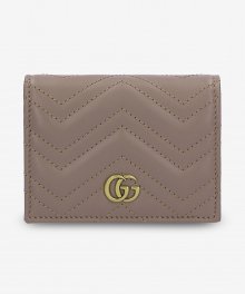 여성 GG 마몬트 카드 케이스 지갑 - 누드 / 466492DTD1T5729