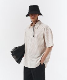 UNISEX  DETACHABLE STRAP BUCKET HAT BLACK_M_UDHE3E105BK