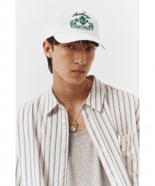 UNISEX  ACADEMY BALL CAP OFF WHITE_M_UDHE3E104OW