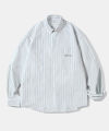 Island Oxford Stripe Shirt S86 - Classic