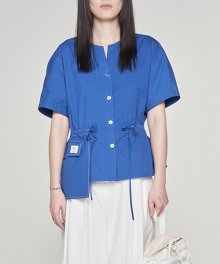 [여성] Out Pocket String Detail Blouse_RQSAM23557BUX