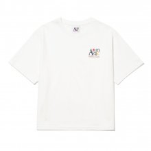 Morning and Night Cotton T-shirt WHITE