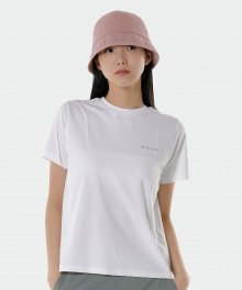 S23MWTTS15 퀵드라이 우먼스 반팔 티셔츠 Off White