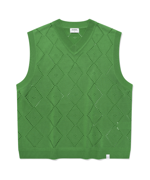 COVERNAT (W)TIE KNIT VEST 4FK1635 