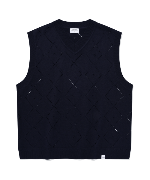 COVERNAT (W)TIE KNIT VEST 4FK1635 