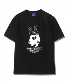 Bond Bunny Tee Black