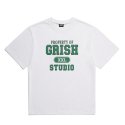 그리쉬(GRISH) 프로퍼티 로고 티셔츠 화이트