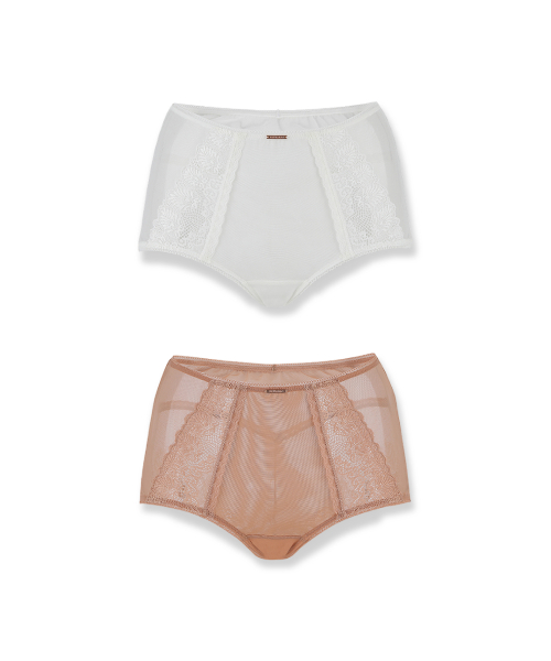 ELEGANCE HIGH- WAIST PANTY 2PCS PACKAGE SET