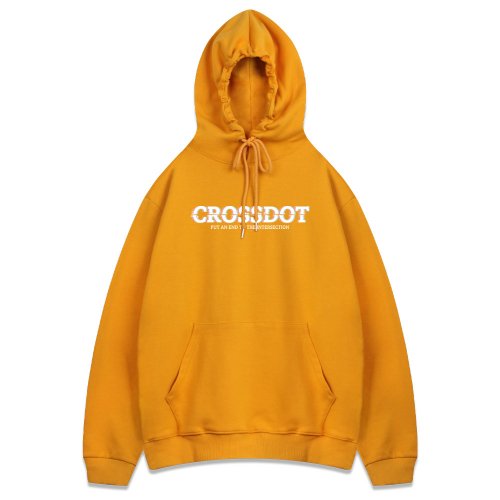 크로스닷(CROSSDOT) [오버핏] 글리치닷 후드티 - 6COLOR - 37,900 | 무신사 스토어