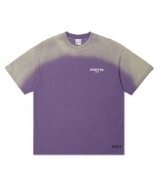 Ct Spray Dyeing T-Shirts Purple