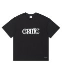 크리틱(CRITIC) Shine Logo T-Shirts Black