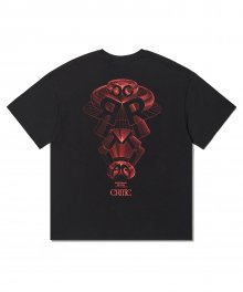 3D Crtc Logo T-Shirts Black