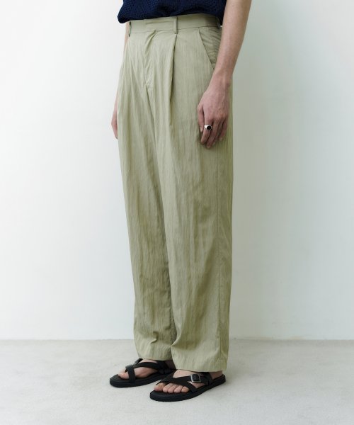 Летние нейлоновые брюки со складкой Deep Beige