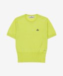 비비안 웨스트우드(VIVIENNE WESTWOOD) 베아 반소매 티셔츠 - 옐로우 / 18030020Y000QE401