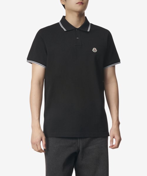 Moncler short 2024 sleeve polo shirt