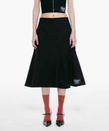 Lowrise Midi Skirt Black