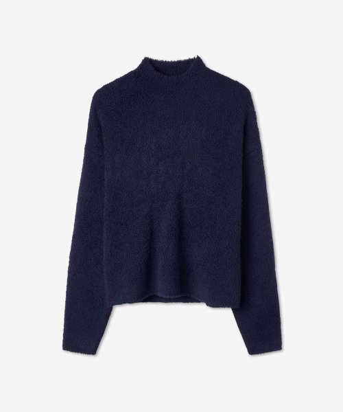 Пушистый свитер Navy / MRTWMKNW009KNT0190098