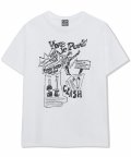 비브 르 펑크 그래픽 티셔츠 (화이트)