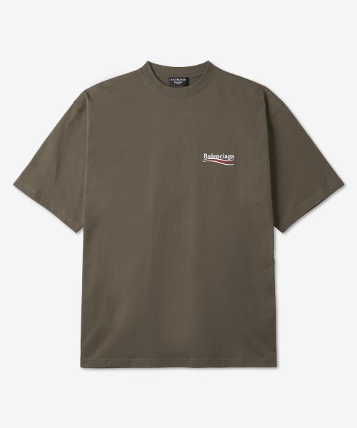 Balenciaga t best sale shirt mens green