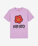 겐조(KENZO) 여성 보크 플라워 반소매 티셔츠 - 라일락 / FD52TS0394SO66