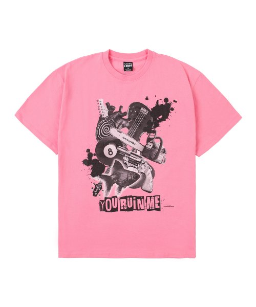 RUIN ME H/S TEE [PINK]
