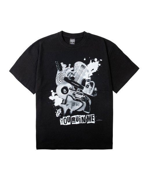 RUIN ME H/S TEE [BLACK]